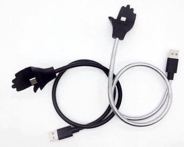 kabel data coil brace + lazy pod full metal cable for iPhone  lighting