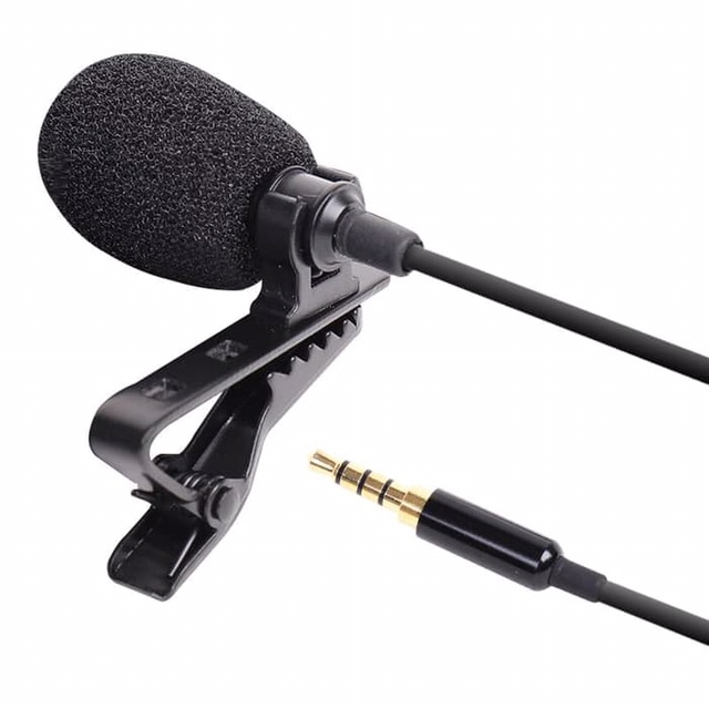 microphone clip on taffstudio taffware lavalier jack 3,5mm