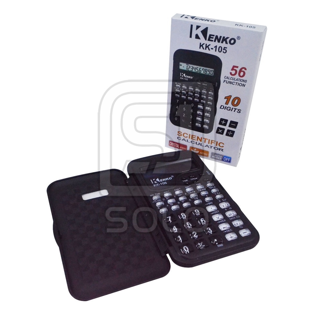 

Kalkulator Ilmiah Calculator Elektronik Scientific KENKO KK-105
