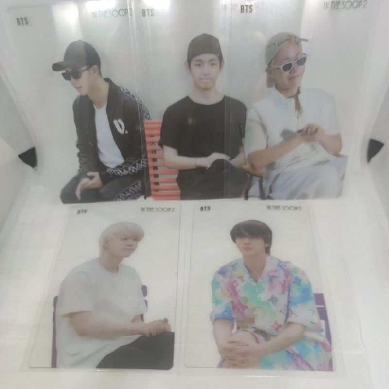 BTS IN THE SOOP 2 TRANSPARENT/CLEAR PC
