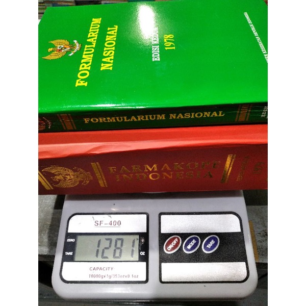 PAKET 2 BUKU FARMAKOPE EDISI 3 (FI 3) DAN FORMULARIUM NASIONAL (FORNAS)