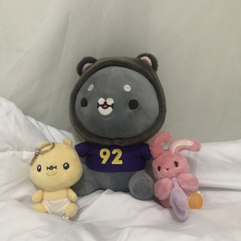 Twotuckgom Monsta X Sitting doll Nunugom Wonho Bebegom Mallang tokki