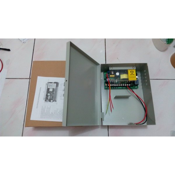 Kunci Pintu elektrik power supply 12v 5A electric lock Battery door access rfid control