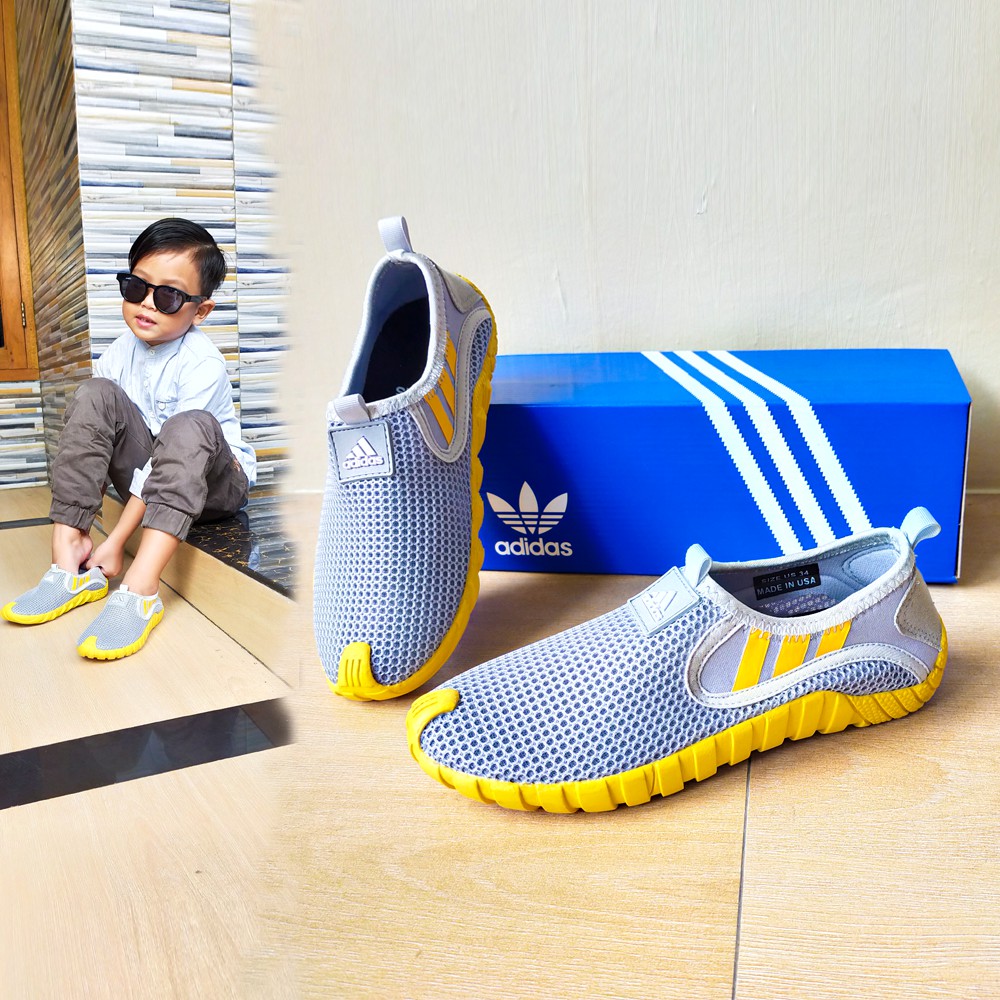 [ ON SALE ]sepatu adidas jawpaw slip on anak premium quality guaranteed/sepatu sepeda anak