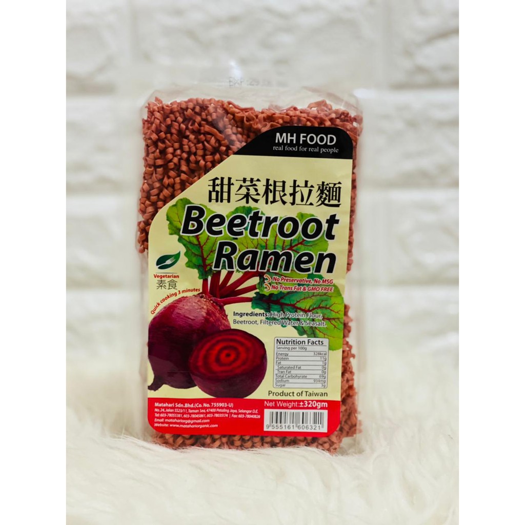 

MH Food Beetroot Ramen 320g