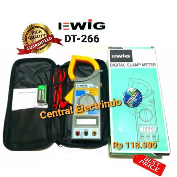 Tang Ampere/Clamp Meter Digital EWIG DT-266.