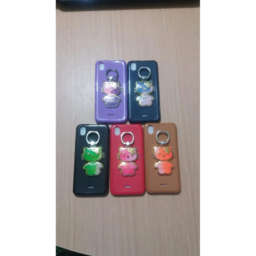 Case Advan S5E Full Water Glitter Ring Stand Advan S5E Full View 4G