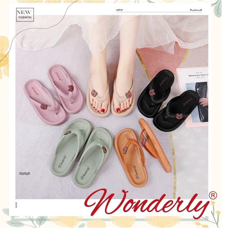 Sandal Wanita Wonderly / Sandal Jepit / Sendal Jepit Wanita l M2288