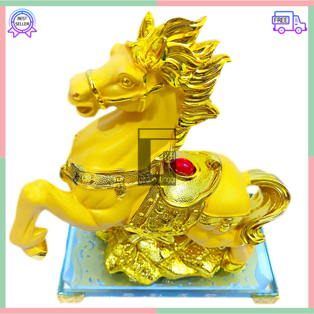 Patung Pajangan Hiasan Kado Hadiah Imlek Fengshui 12 Animal Bintang Binatang Hewan Kuda Horse Rat Tiger Rabbit Dragon Snake Horse Monkey Dog Sheshio Shio Sio Tikus Kerbau Macan Kelinci Naga Ular Kambing Monyet Ayam Anjing Babi Gold Emas Hoki Cina Cny 2023