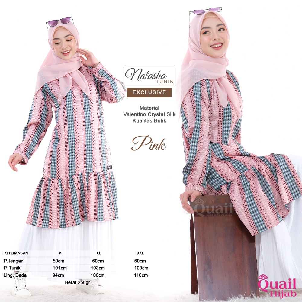 Quail Hijab Tunik Natasha 210622