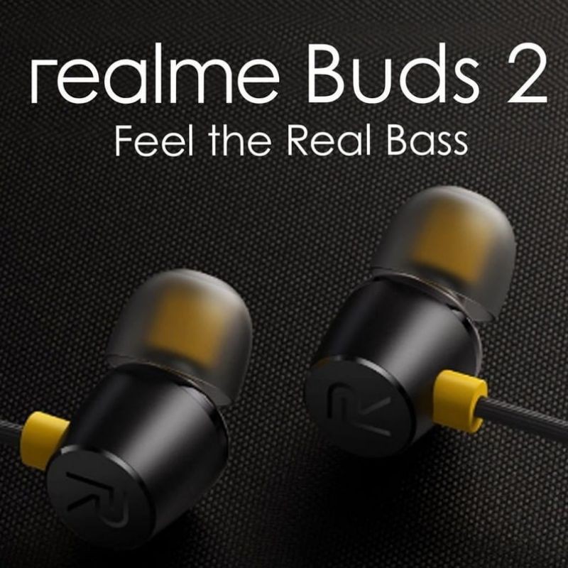 Realme Handsfree buds 2+ New Real Bass MA-11