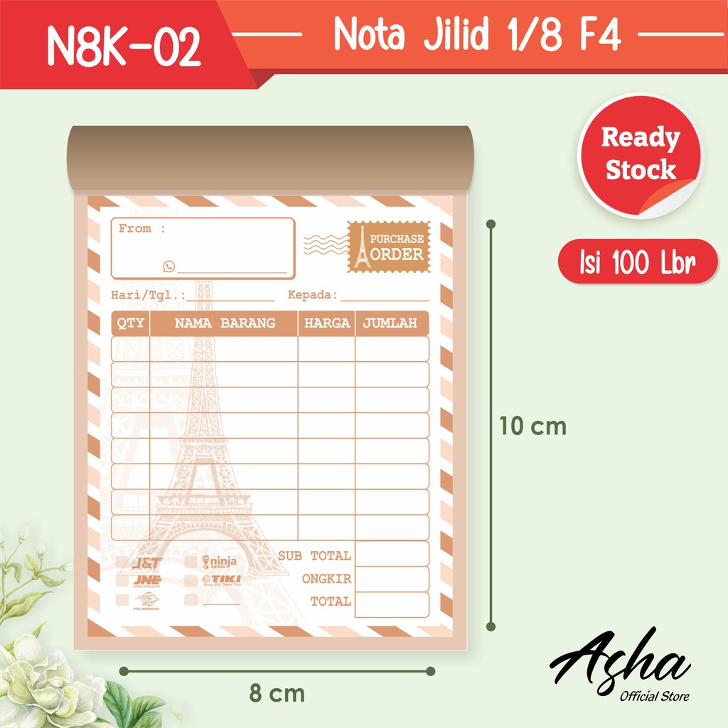 

NOTA OLSHOP READY 1 PLY LUCU MURAH N8K-02