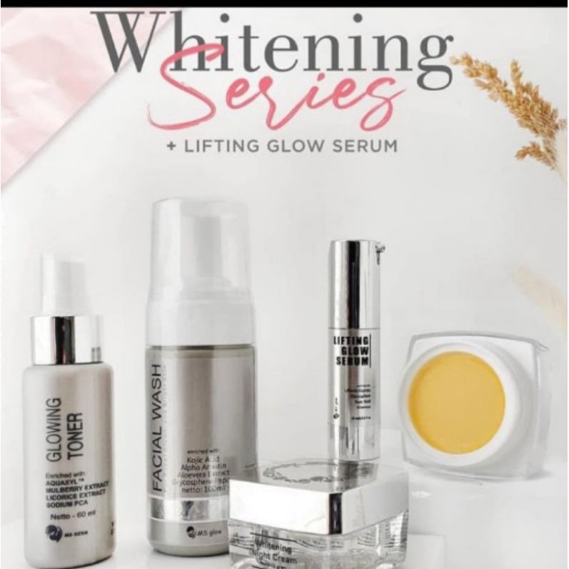 Paket Whitening+Serum Lifting MS GLOW