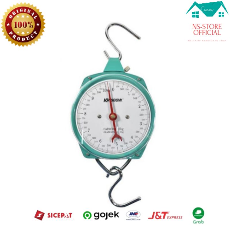 krisbow timbangan gantung 10kg