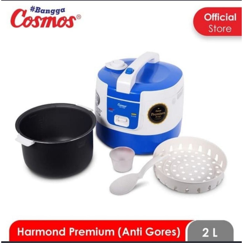 COSMOS Magic Com 2 Liter /  Rice Cooker Harmond 3in1 CRJ 6288 - Garansi Resmi 1 Tahun