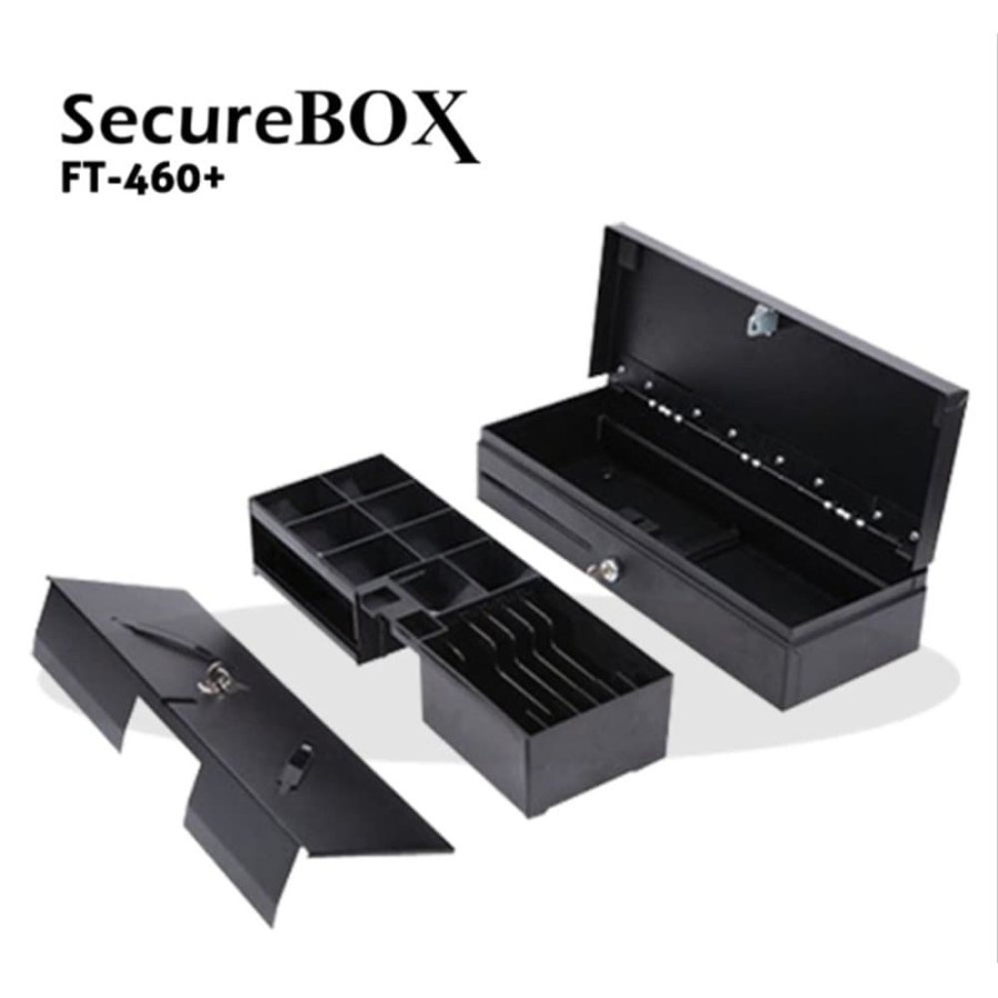 Cash Drawer SECUREBOX FT460 / FT 460 / FT-460 PLUS RJ1 Laci Uang