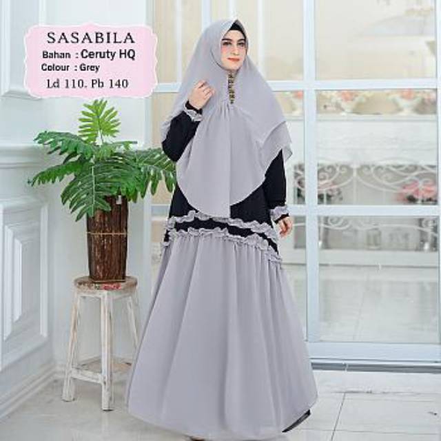 ALYA GAMIS SYARI HIJAB DRESS MUSLIM FASHION