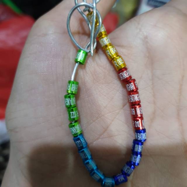 Ring burung untuk pleci 25 biji