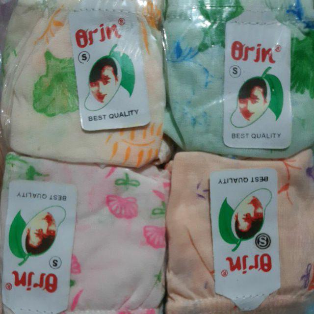 GROSIR 1 Lusin / 12Psc CD CELANA DALAM WANITA ESSE TERMURAH-Orin S (Lusin)