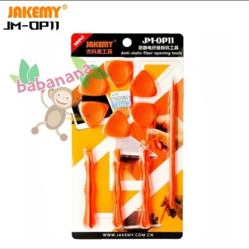 Jakemy JM-OP11 set reparasi service hp android iphone alat bongkar