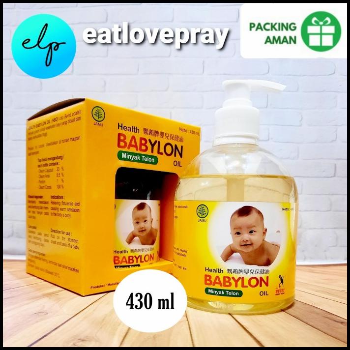 Minyak Telon Cap Betet Botol Pump 430 Ml | Health Babylon Oil