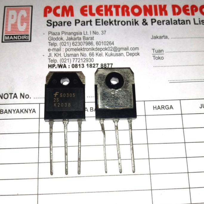 K2038 2Sk2038 K 2038 2Sk 2 Sk2038 Original Transistor To247 To-247 Pcmelebik54 Ayo Beli