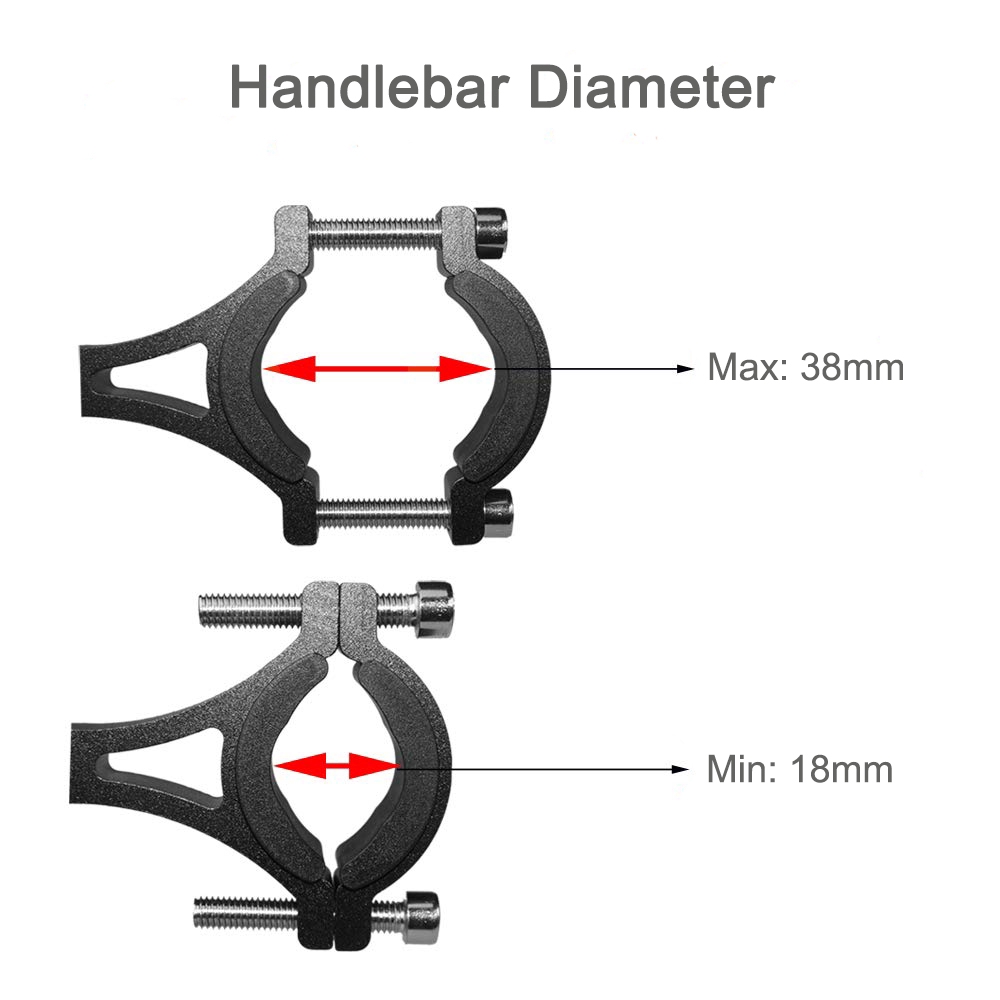 Bicycle Stand Holder Handphone / Smartphone / Iphone / Ipad / Xiaomi / Samsung untuk Sepeda / Motor Universal