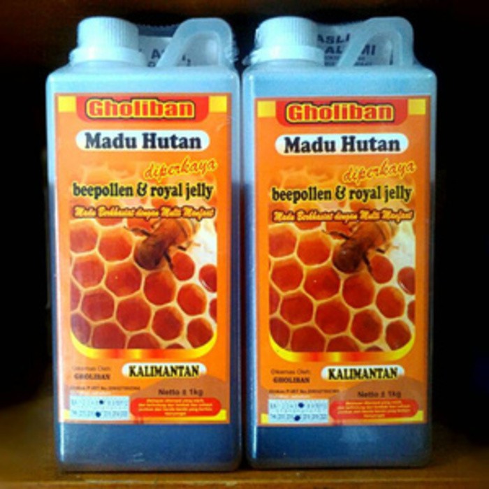 

Madu Hutan Kalimantan Gholiban Plus Bee Pollen Dan Royal Jelly 1 Kg Original