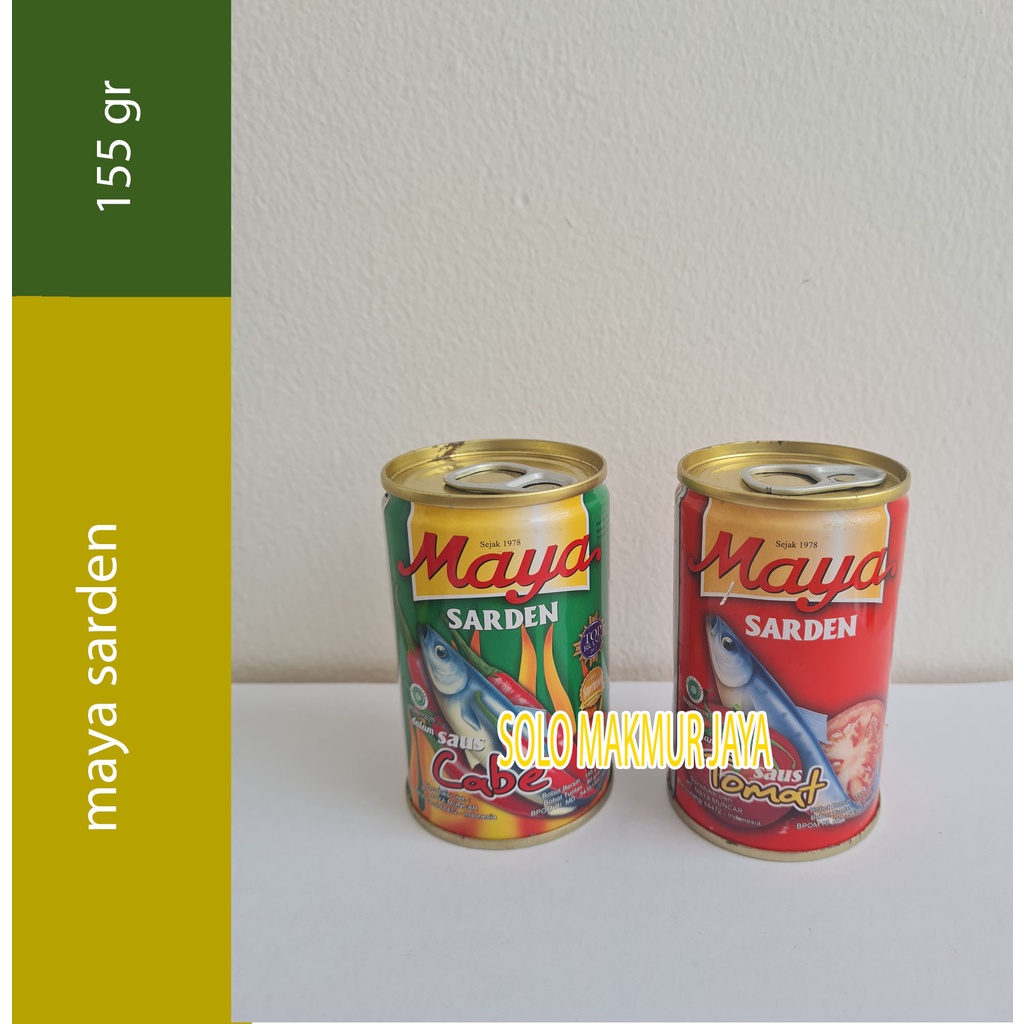 

Sarden Maya Saus Tomat & Saus Cabe 155gr