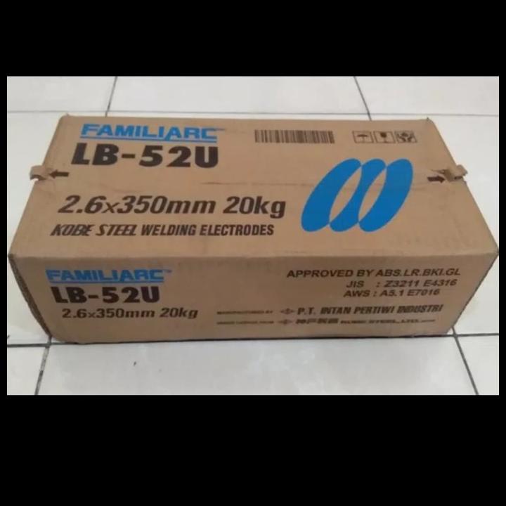 Kawat Las Kobe Steel Lb-52U Lb52U Lb 52 U Lb52 2,6Mm 2.6Mm 2,6 Mm