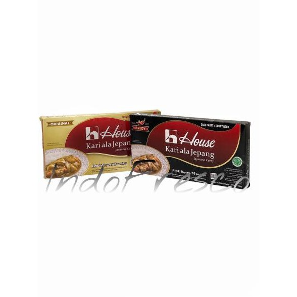 

READYY House Japanese Curry Roux- Bumbu Kari ala Jepang Halal- 300 g COD