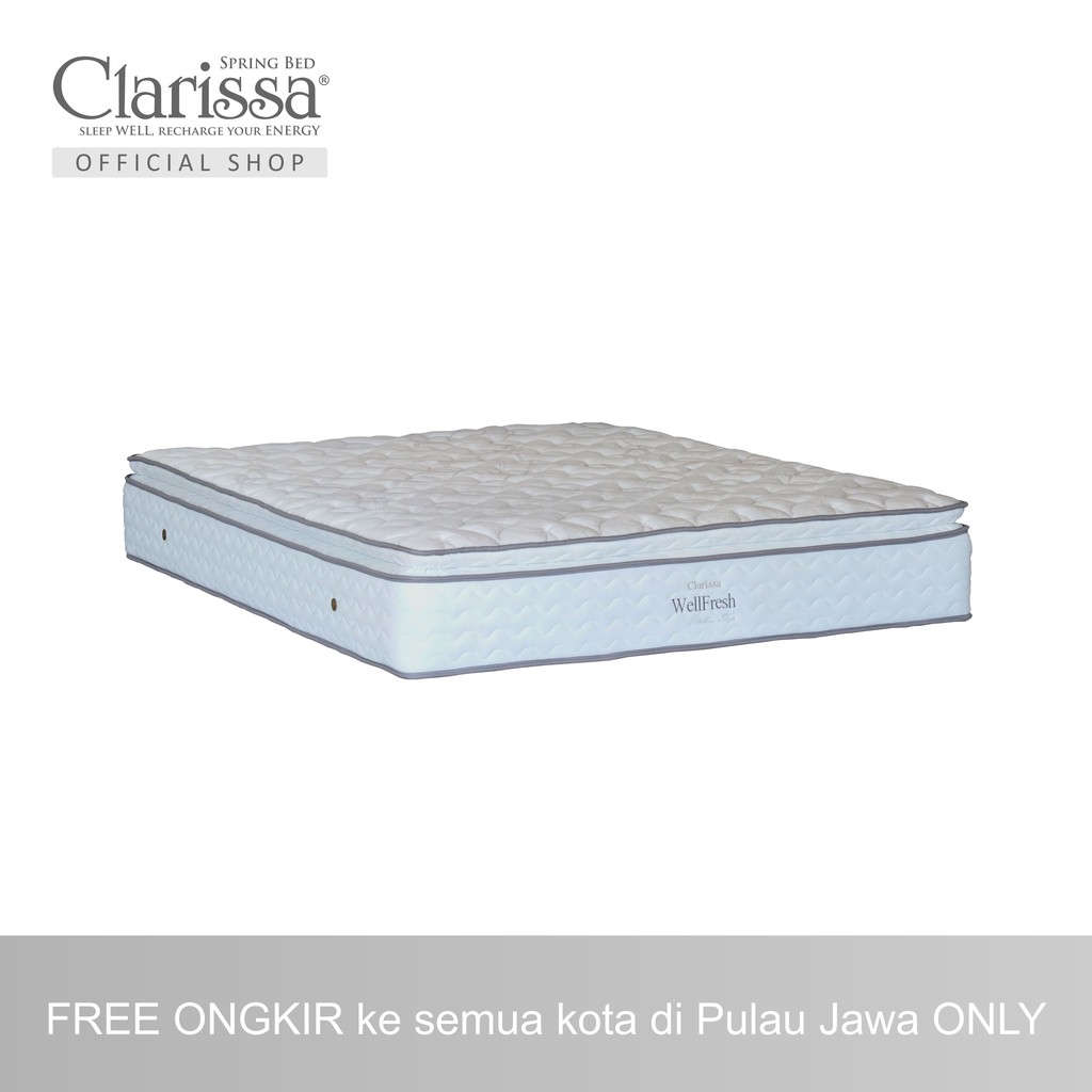 Clarissa Kasur Spring Bed WellFresh - 160x200 cm