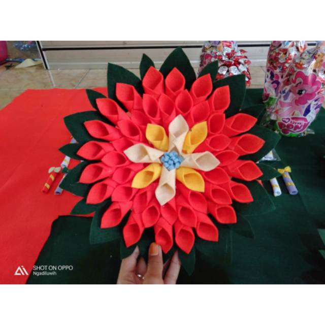 FLANEL Tempat Permen Lucu Unik Murah