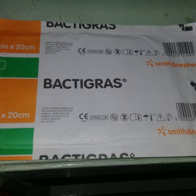 Bactigras 15x20cm sufratulle dressing