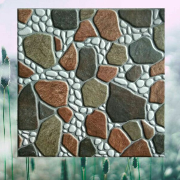 Keramik Lantai Kasar Estilo Romantic Ukuran 40x40