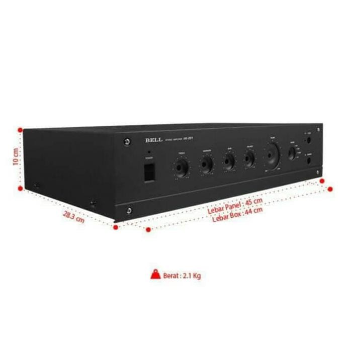 Box Bell Hk201 Hk-201 / Box Power Amplifier Bell Hk-201 Jimaud54 Segera Beli
