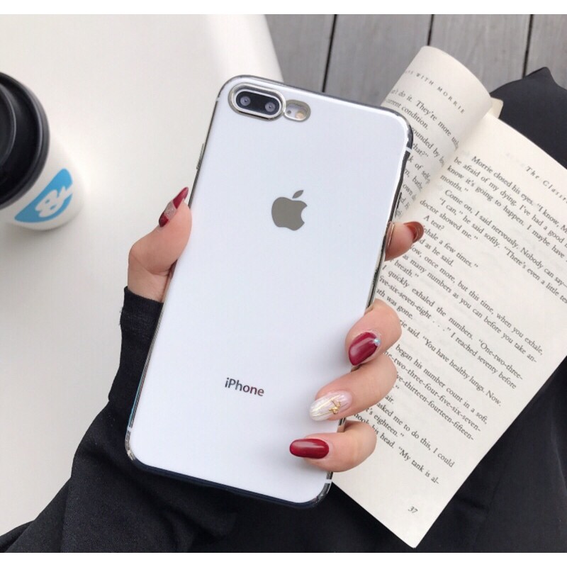 CASE IPHONE WHITE 7PLUS AESTHETIC