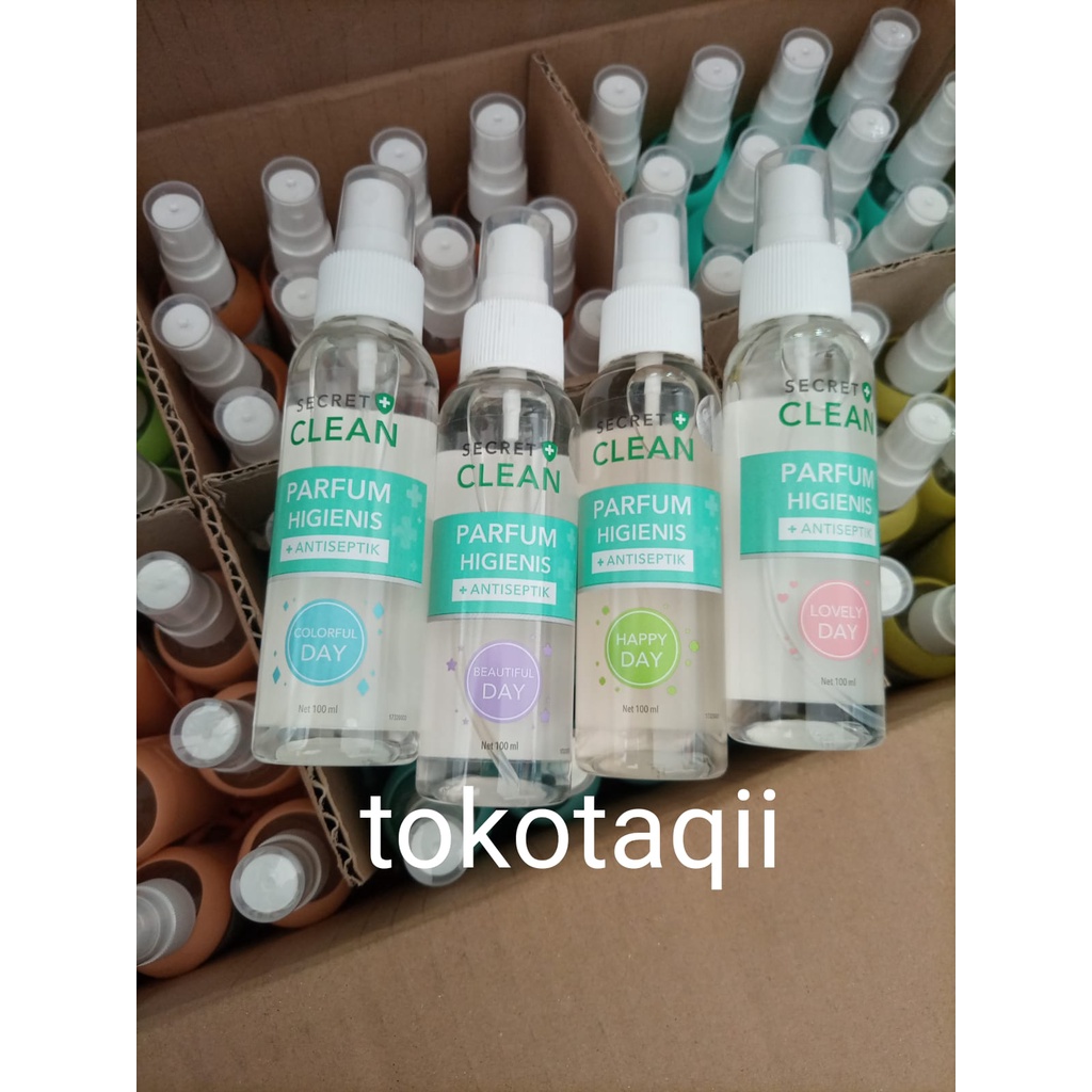 Jual Secret Clean Parfum Higienis Antiseptik 100 Ml | Shopee Indonesia