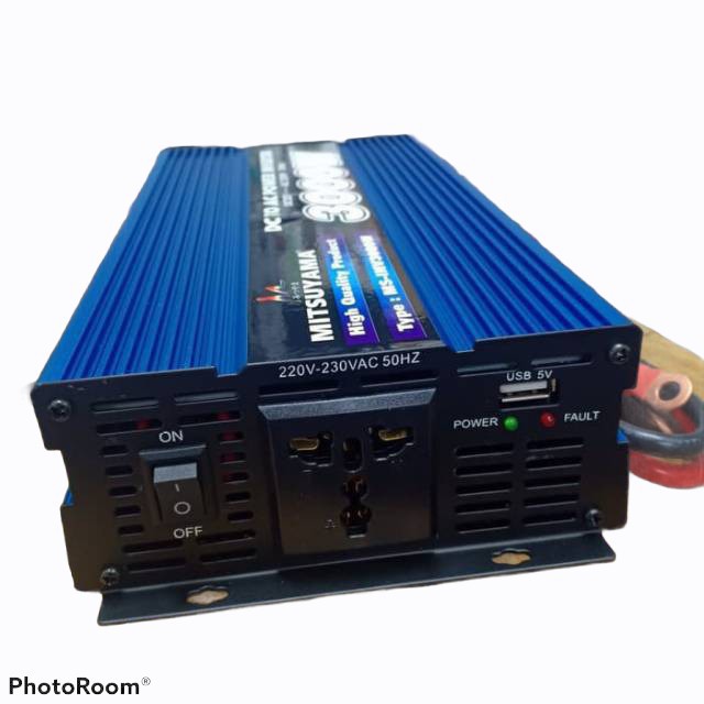 POWER INVERTER DC To AC 3000 WATT MITSUYAMA MS-INV3000 INVERTER 3000W