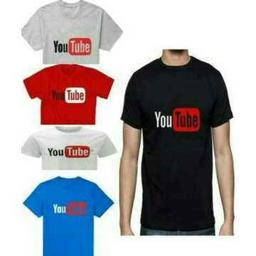 KAOS YOUTUBE , TSHIRT YOUTUBE , T SHIRT YOUTUBE , BAJU YOUTUBE