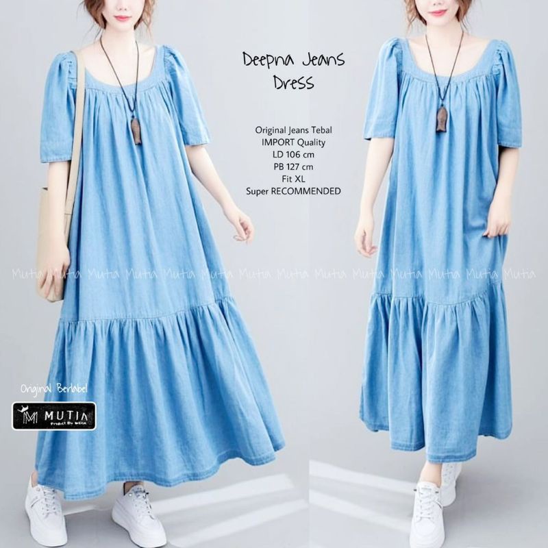 Deepna Jeans dress Original by Mutia