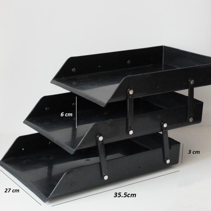 

Office & Stationery | Document Organizer | Bos Rak 3 Susun/Laci Dokumen/Rak Kertas Meja/Rak Organiser/Penyimpanan | Best Seller