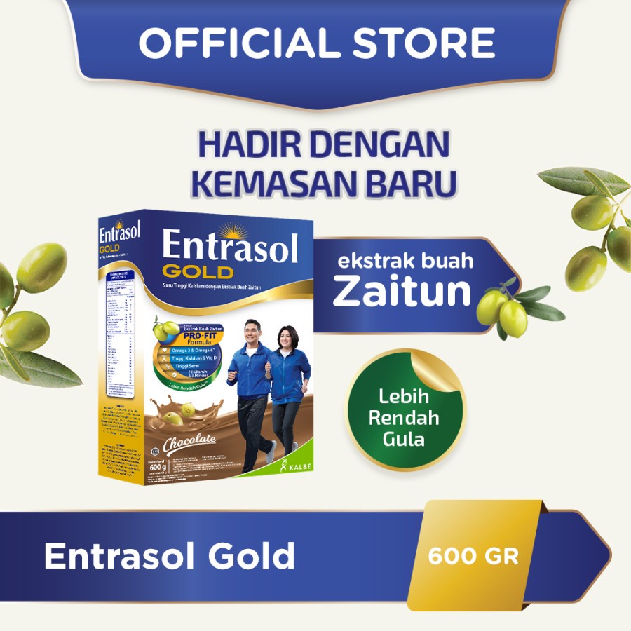 

ENTRASOL GOLD CHOCOLATE 600 GR