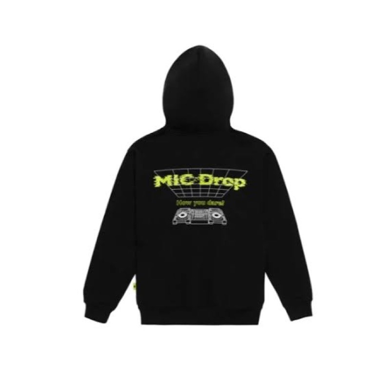 MIC DROP HOODIE AUTHENTIC POP UP STORE BTS