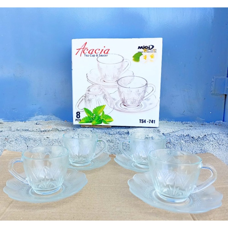 Gelas set (ACACIA tea cup & Saucer)