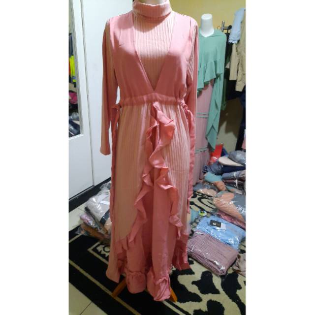 Gamis rajut premium