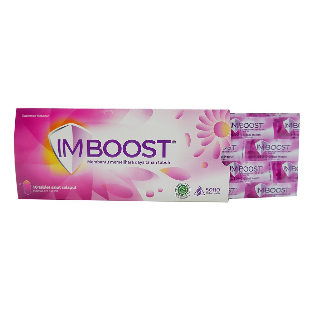 Imboost Tablet Daya Tahan Tubuh - 1 Strip @10 Tablet