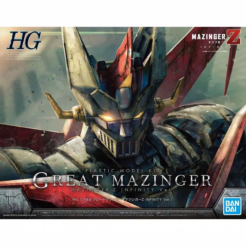 Hg 1/144 Model Kit Great Mazinger / Mazinger Z Infinity Version