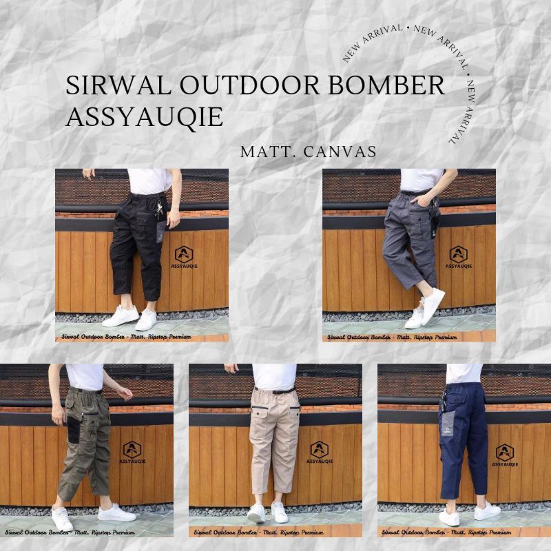 Sirwal Outdoor Bomber Assyauqie