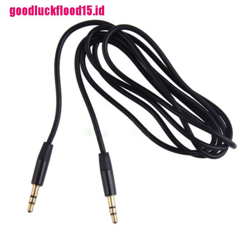 (LUCKID) Kabel Extension AUX Audio Stereo 3.5mm Male Ke Male Panjang 1.2M